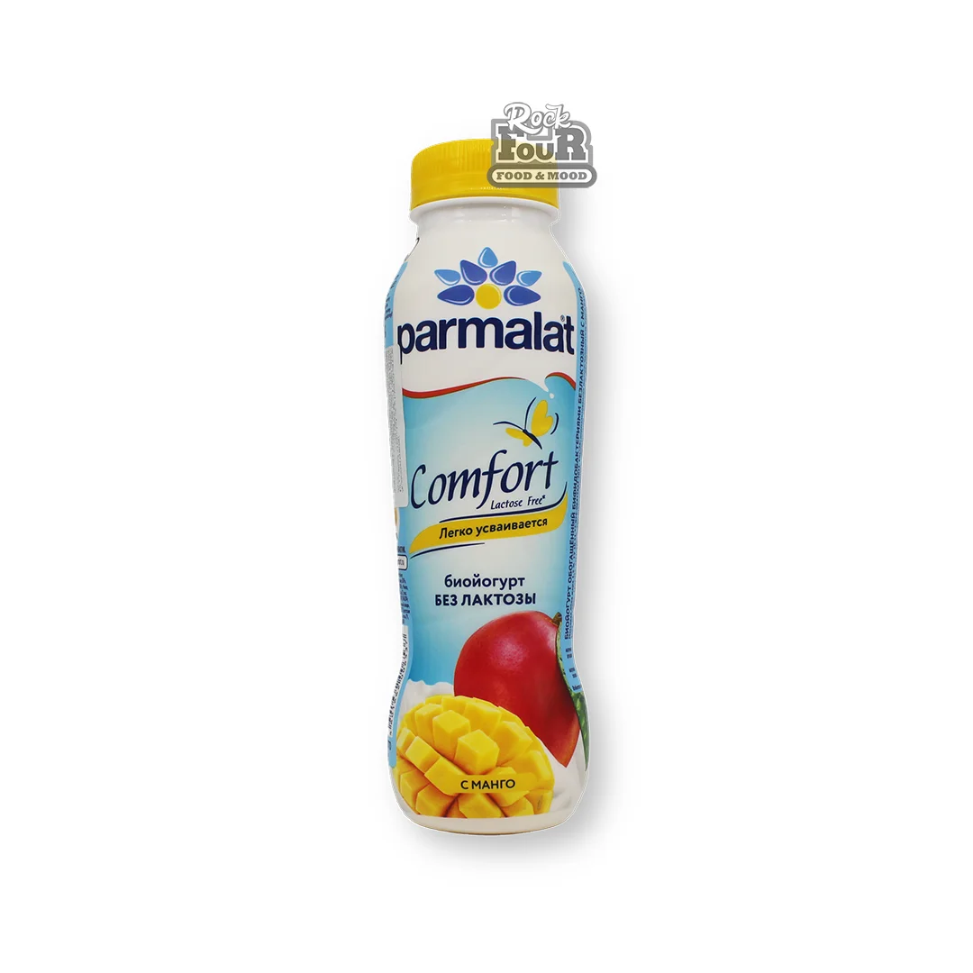 Ըմպելի բիոյոգուրտ «Parmalat» մանգոյի համով, առանց լակտոզայի 1.9% 290գ
